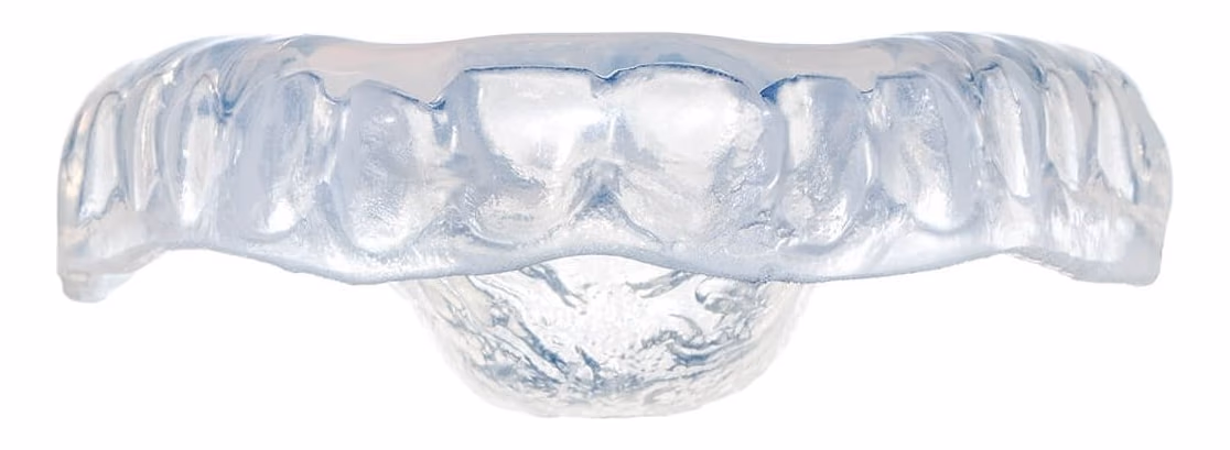 Eazy-Flex Schiene aus transparentem Spezialkunststoff, Ansicht von vorn